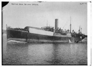 Title: British Naval Balloon Carrier
Creator(s): Bain News Service, publisher
Date Created/Published: [between ca. 1910 and ca. 1915]
