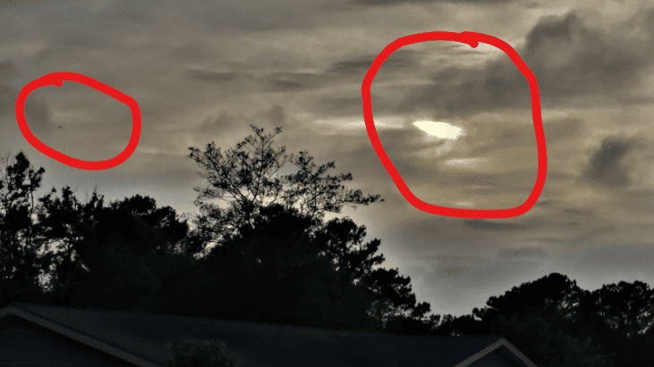 UFO over Jacksonville, North Carolina â May 17, 2018