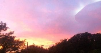 Sighting of unusual object flying over Crewe captured on camera