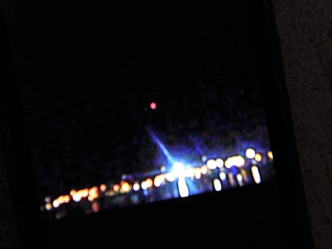 Jane Pooley of Springfield captured this picture of a UFO over the Coast in 2012.