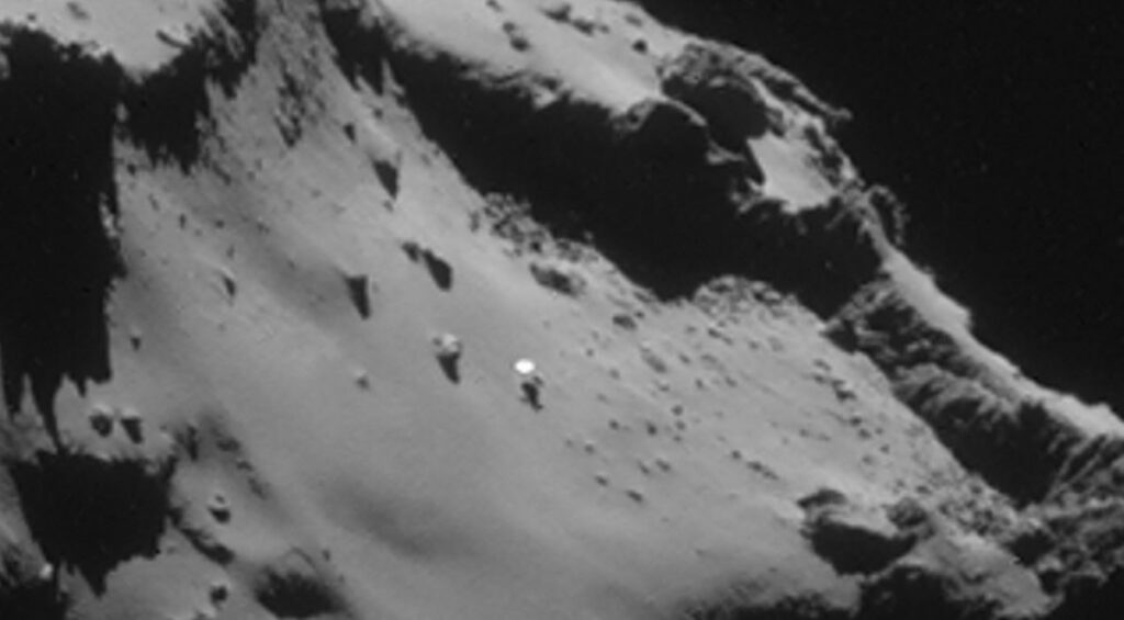 Mysterious Object on Rosetta Comet