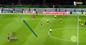 Shadowy Ghost-Like Figure Spotted at German Cup Final