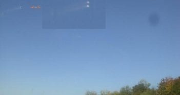 UFO over Brampton, Ontario, Canada