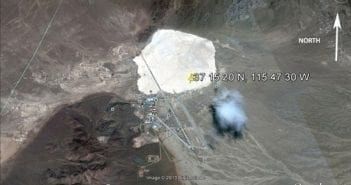 Google Earth Photos Reveal Strange Cloud Over Area 51