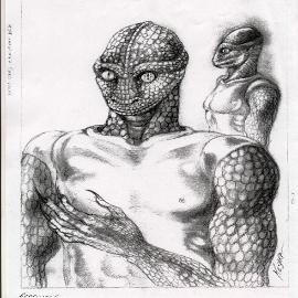 Typical Reptilian Creature