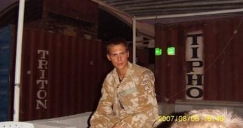 Photo of Ghost or Evil Spirit taken while serving in Iraq