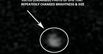 2 Hikers See UFO That Repeatedly Changed Size & Brightness