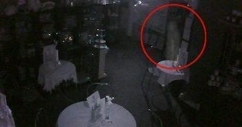 Ghostly apparition caught on camera at Perth tearoom
