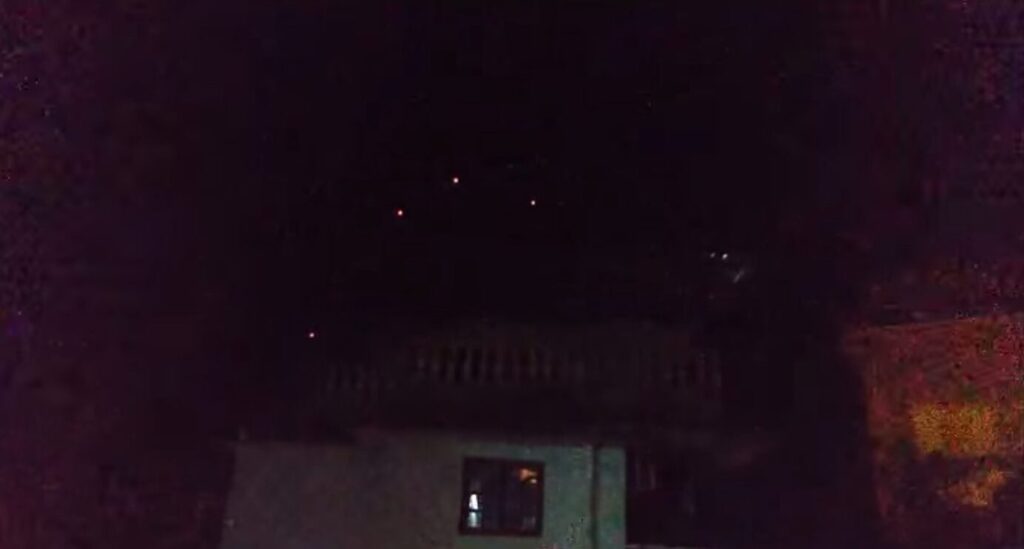 Video & Photos Taken of Triangular UFO At a Wedding Party