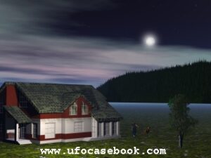 Artist's rendition of this UFO Sighting