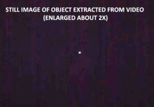 Man Sees Several Spinning UFOs Emitting Bright Light. Video Taken.