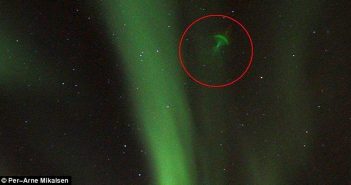 Was mysterious jellyfish in sky caused by space satellite reflecting Northern Lights?