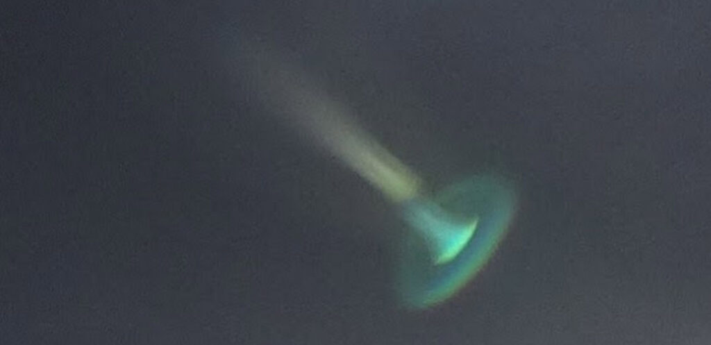 Glowing Green UFO Caught on Photo Over Netherlands