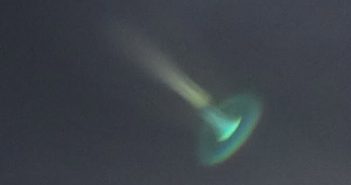 Glowing Green UFO Caught on Photo Over Netherlands