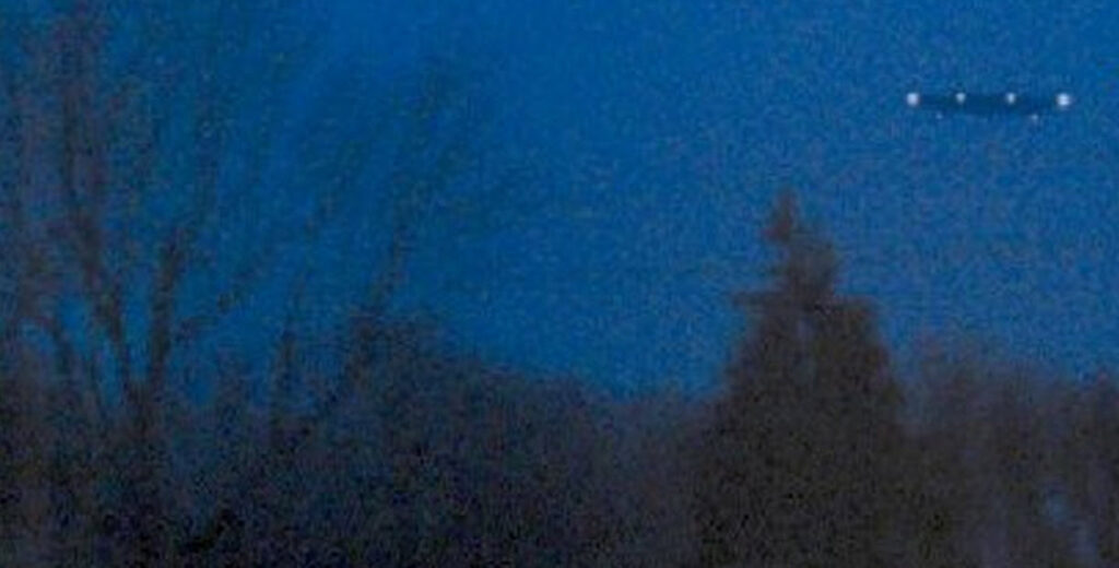 Unknown Object Photographed over Indiana