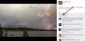HOAX: UFO / Mothership "Viral" Photograph Taken in Australia