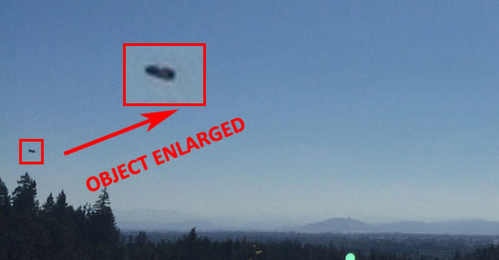 Man Finds Unknown Object in the Background of one of his photos – Corvallis, Oregon