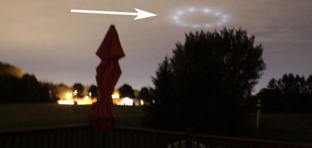 Family See & Take Photos of Strange Lights