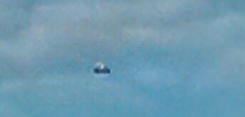 An unknown quickly moving object got in a shot in the early morning on July, 14, Ukraine