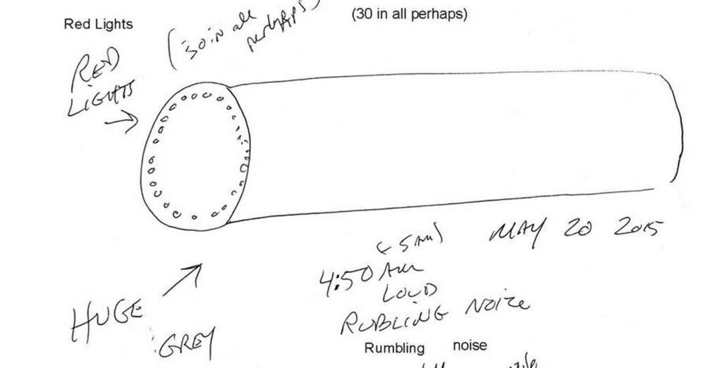 Massive Object over Thunder Bay, Ontario, Canada