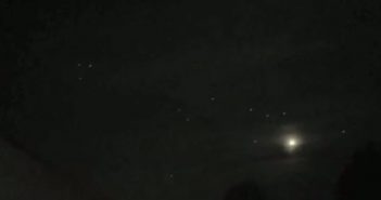 UFO Fleet over Chichester, Pennsylvania