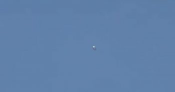 Ring Doughnut shaped UFO captured