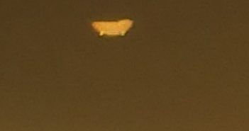 UFO at Sunset, Tularosa, NM