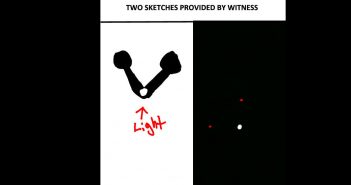 Unknown Lights & “V” Shaped Object Sighted in Night Sky over Grantfork, Illinois