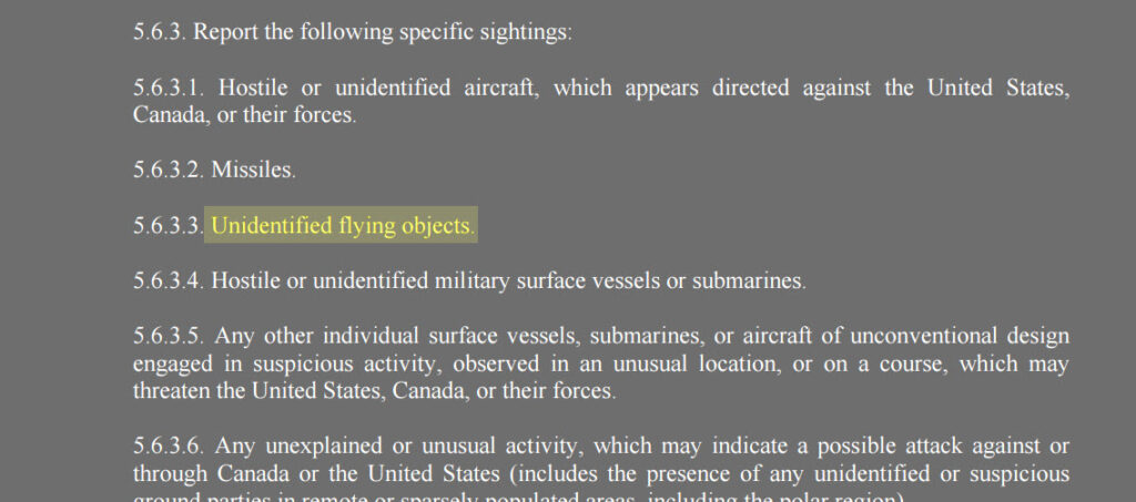 Air Force Instruction 10-206 – The Vanishing UFO Regulation