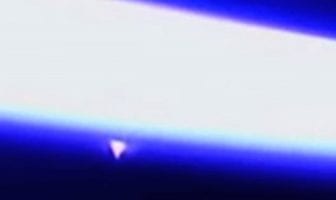 Triangle UFO in Space