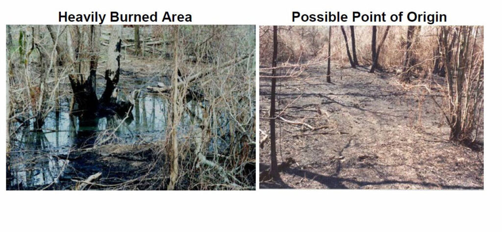 Analysis of Samples Related to a Fire in England, Arkansas