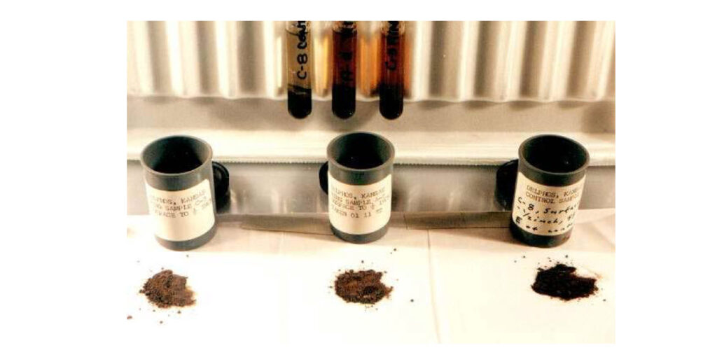 Analysis of Soil Samples Related to the Delphos, Kansas November 2, 1971