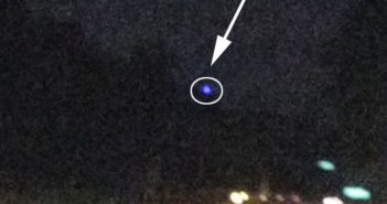 Photo of Airborne Blue Light Taken From Bypass