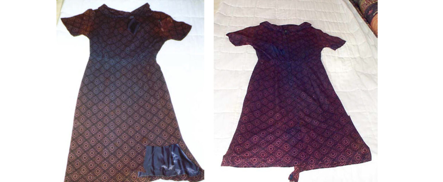 Analysis of the Dress Worn by Betty Hill During the September 19, 1961, Abduction in New Hampshire
