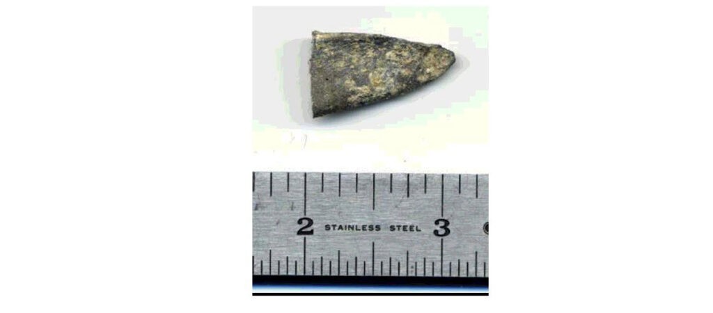 Analysis of a Metal Chunk Purportedly from a UFO (1995)