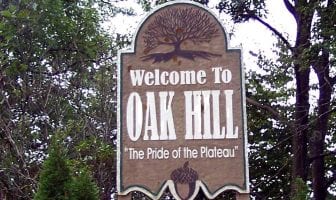 UFO over Oak Hill, West Virginia – Approximately 2008