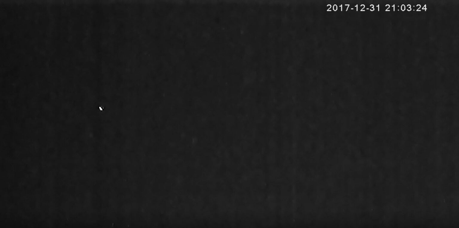 UFO Caught on Camera over Buffalo, New York – December 31, 2017