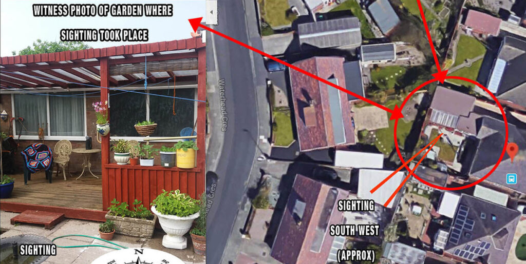 UFO over Thornton Cleveleys, Blackpool, Lancashire, England – April 8, 2018