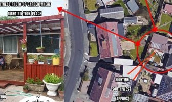 UFO over Thornton Cleveleys, Blackpool, Lancashire, England – April 8, 2018