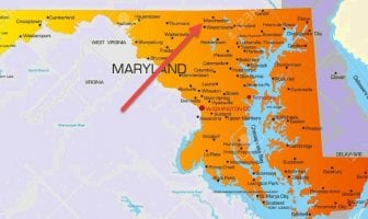 UFO Over Manchester, Maryland – January 26, 2018