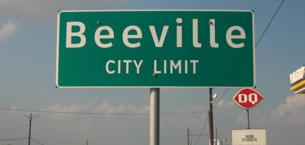 UFO over Beeville, Texas