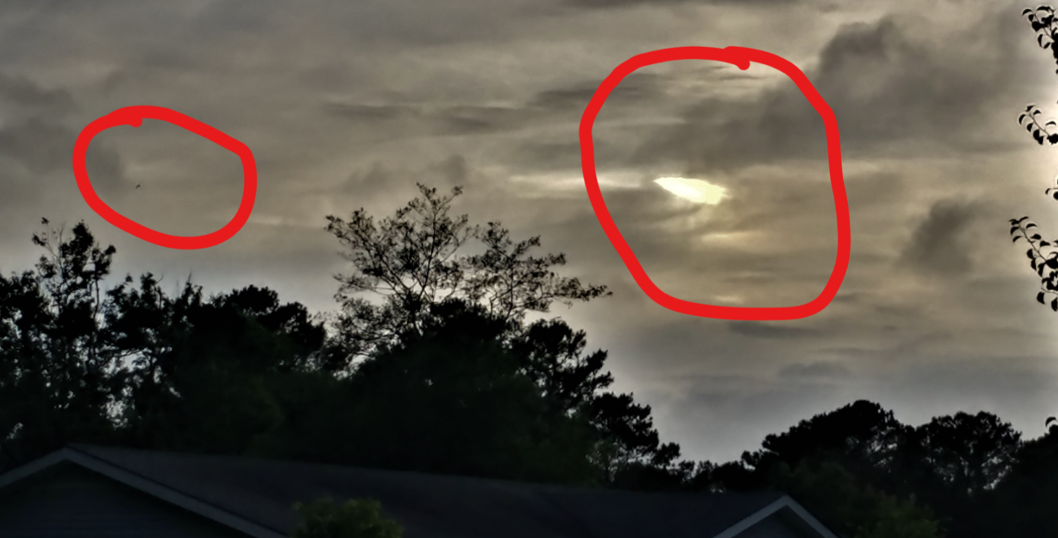 UFO over Jacksonville, North Carolina – May 17, 2018