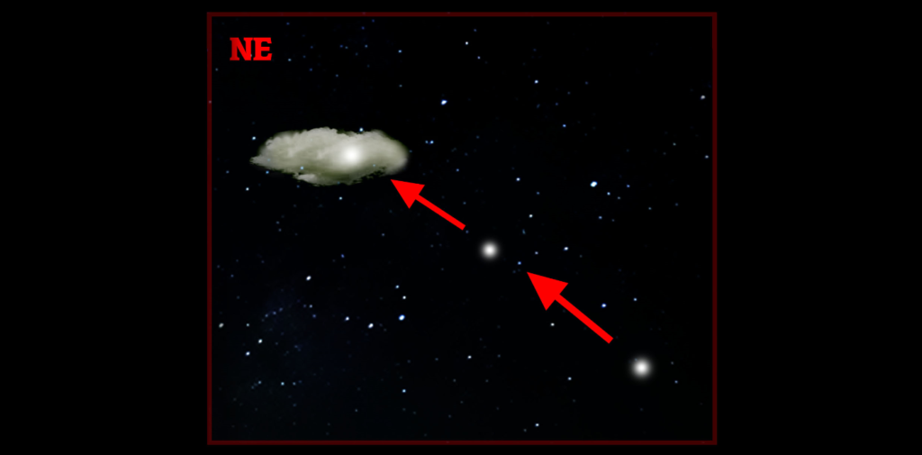 UFO over Chesterfield, England – July 29, 2018