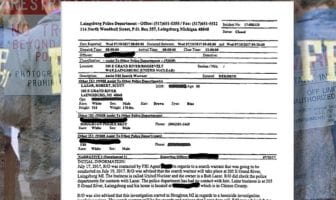 Documents on 2017 Bob Lazar / United Nuclear Raid – Laingsburg Police Department