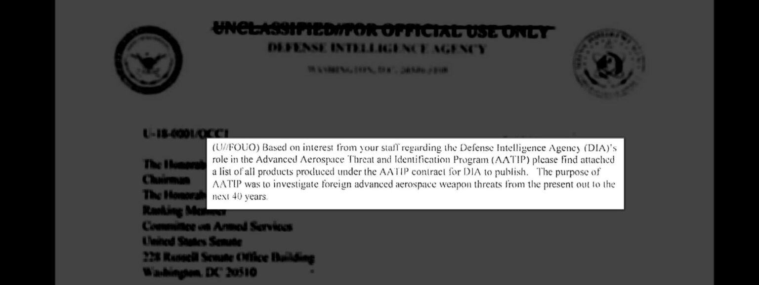 The Advanced Aerospace Threat Identification Program (AATIP), Tom DeLonge, Luis Elizondo and the Claims of To The Stars Academy