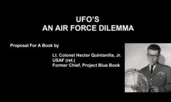 “UFOs, An Air Force Dilemma” by Hector Quintanilla, USAF (retired), Published 1974