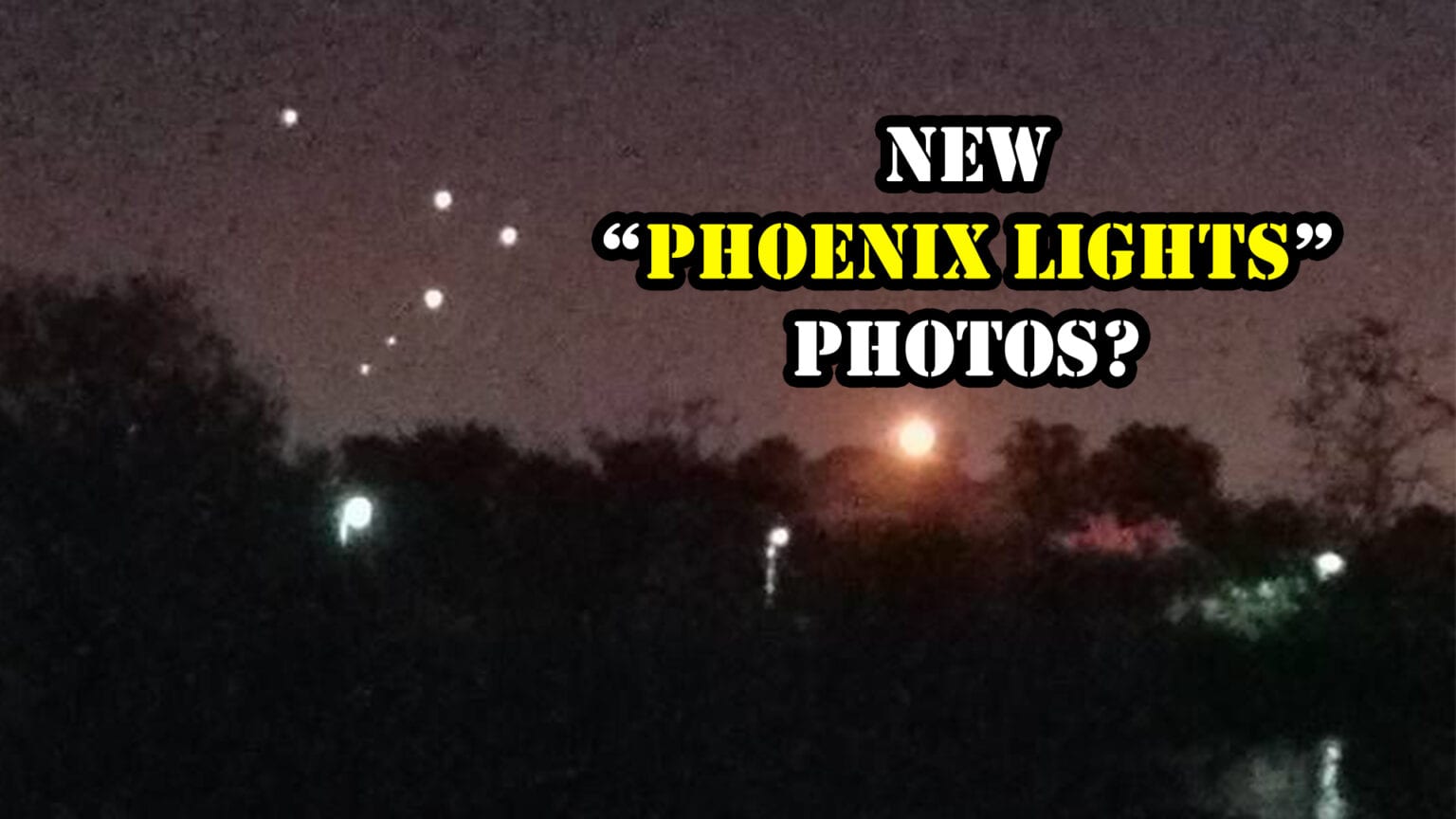 NEW 1997 Phoenix Lights Surface? The Investigation.