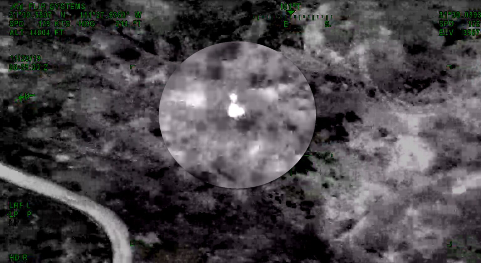 Alleged DHS “Rubber Duck” UAP Footage, November 23, 2019