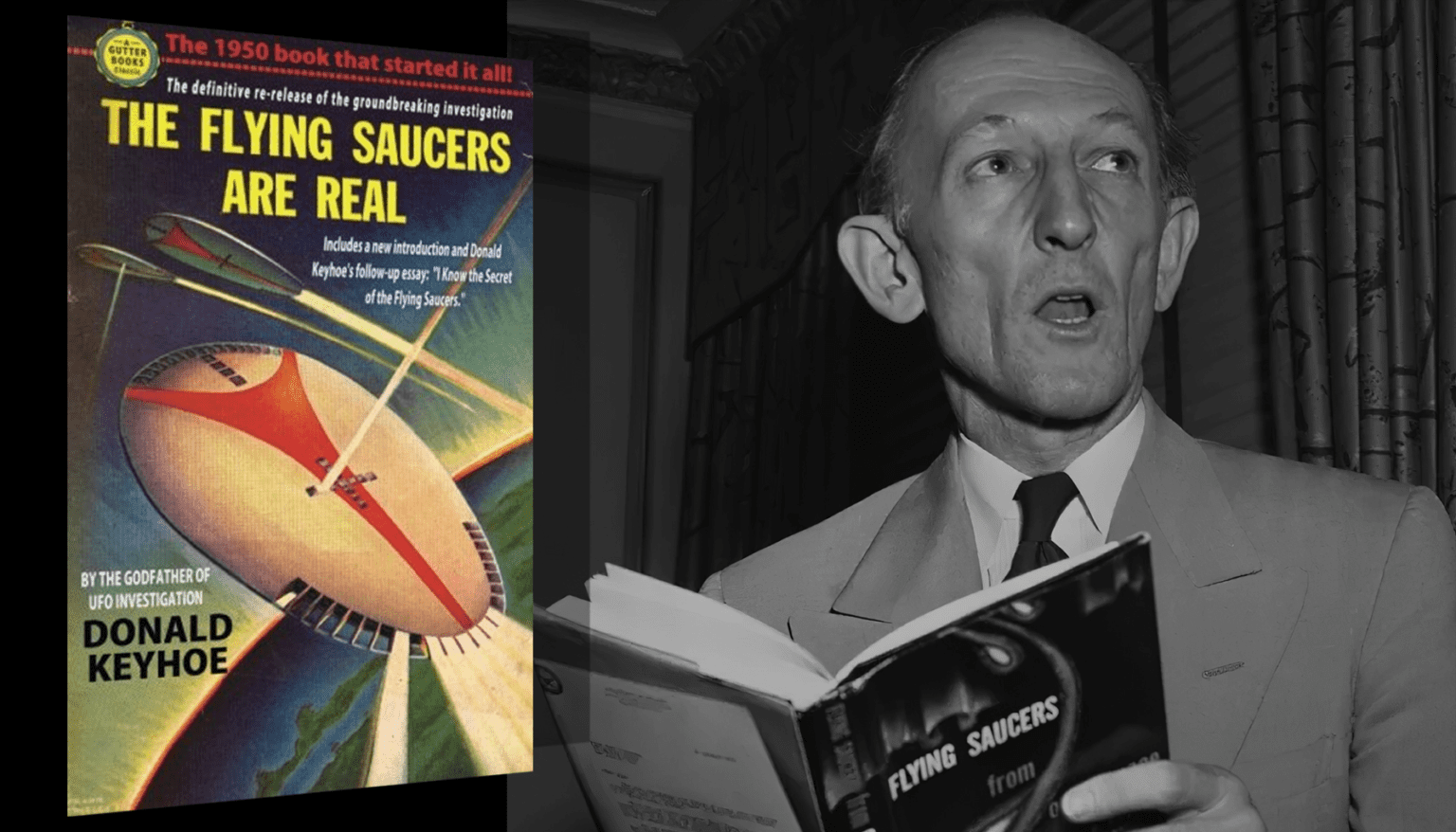 The Flying Saucers are Real by Donald E. Keyhoe, Fawcett Publications, 1950 (Public Domain)