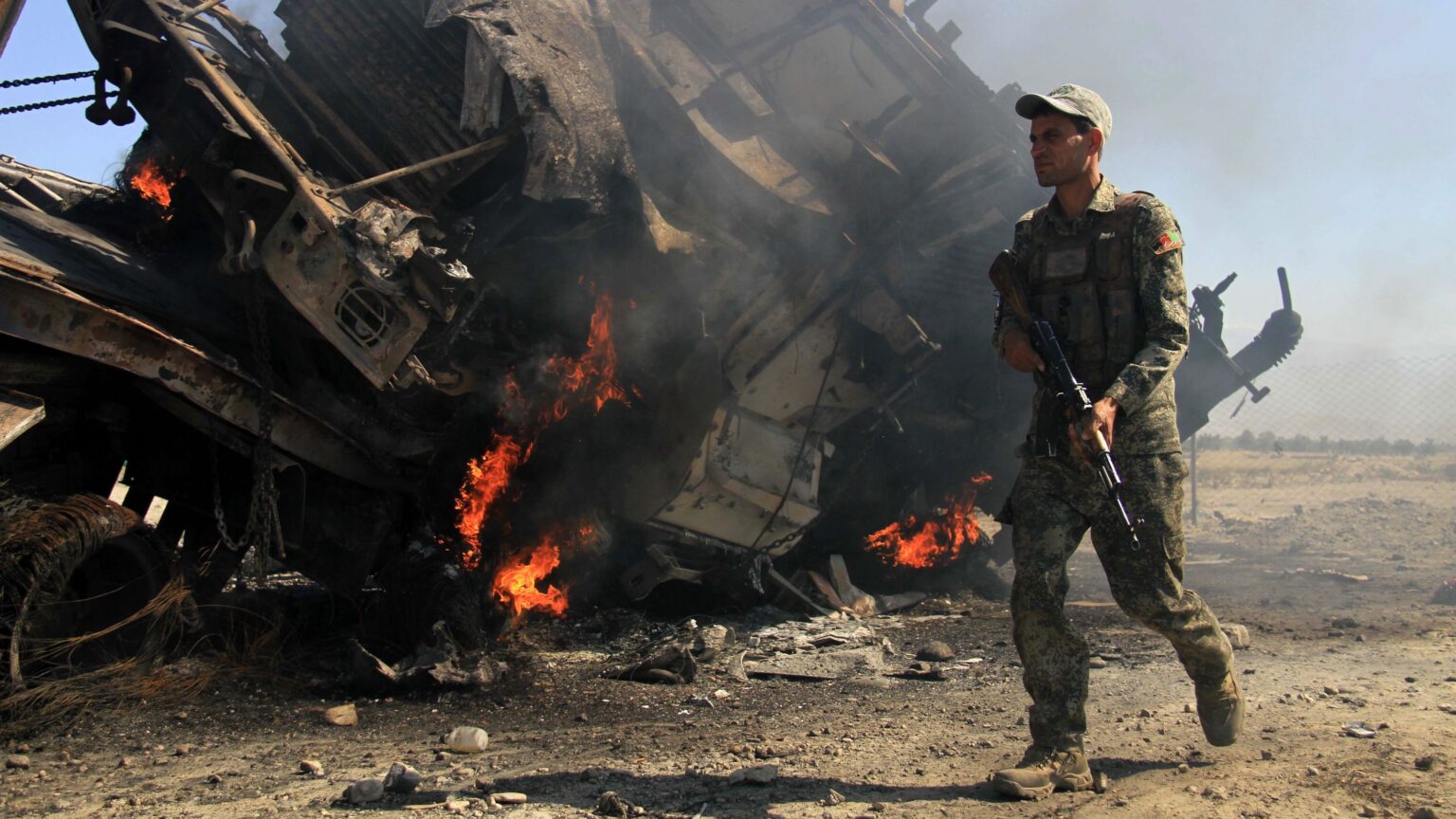 Friendly fire strike in Afghanistan – June 2014